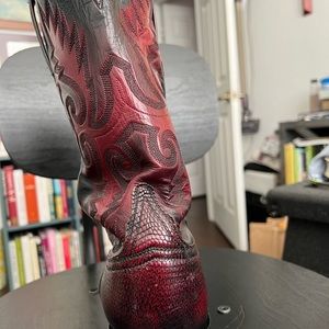 Men’s 10.5 D Cowboy leather boots
